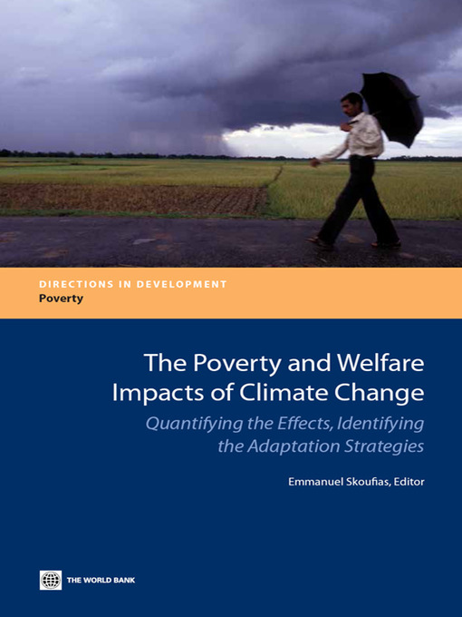 Title details for The Poverty and Welfare Impacts of Climate Change by Emmanuel Skoufias - Available